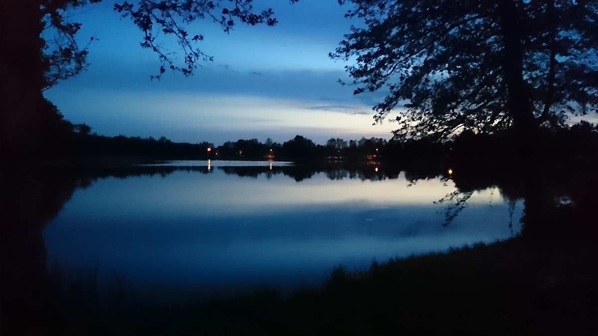 jezioro, czarna_kuta, widok, noc, lato